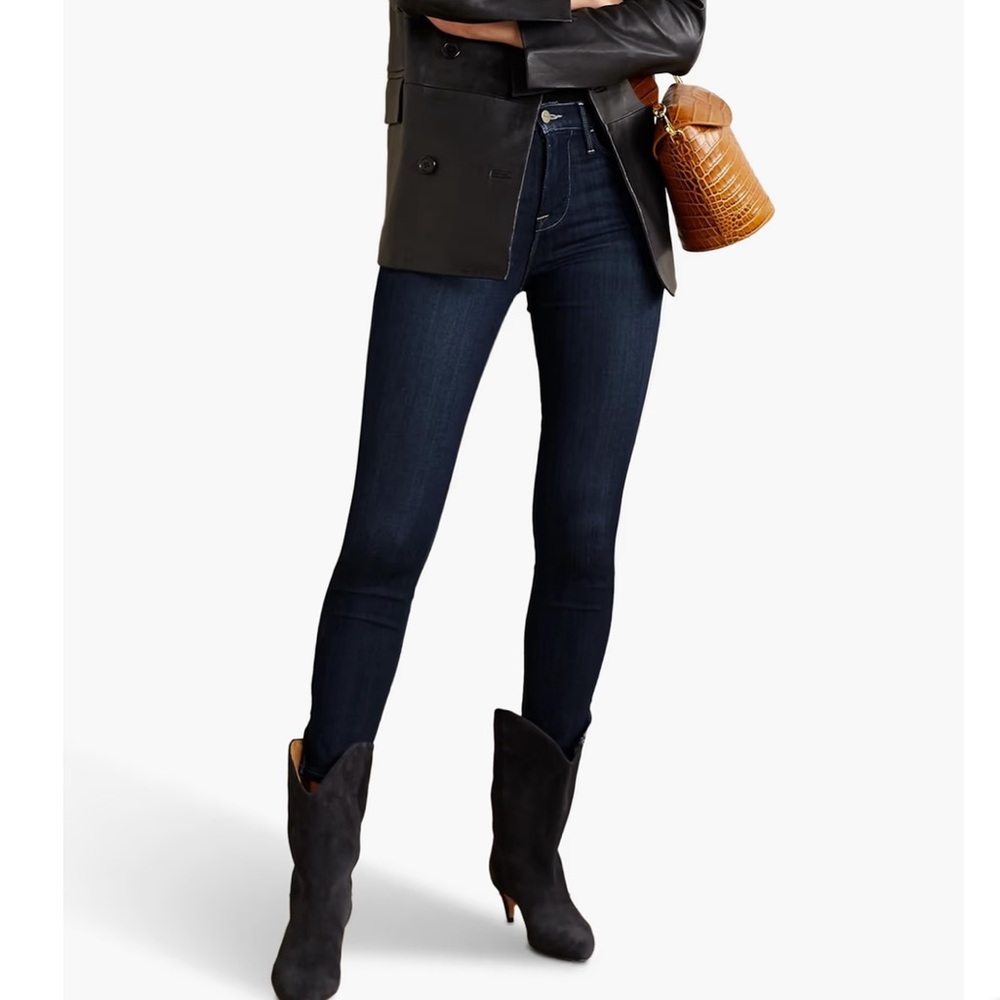 Frame Denim Le High Skinny Crop Jeans
